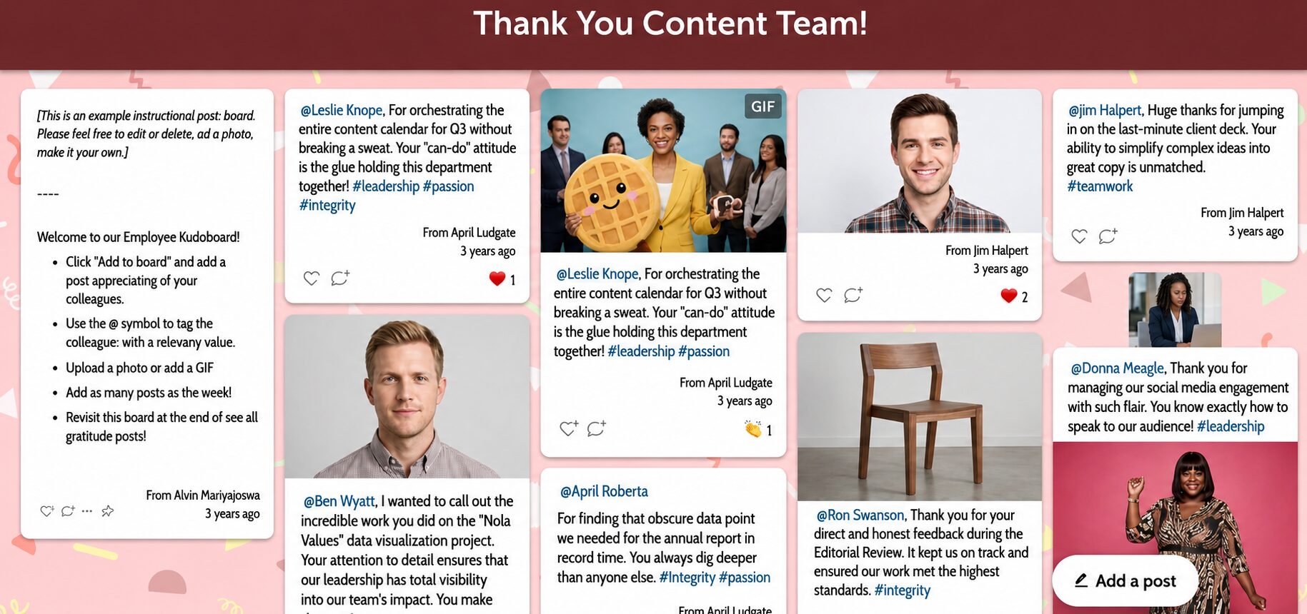 Build a “Thank Your Employees” Campaign