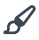 Paint brush logo
