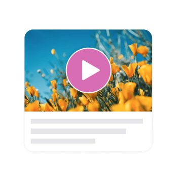 Video thumbnail for online memorial slideshow by Kudoboard