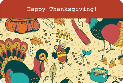 Happy Thanksgiving! Kudoboard